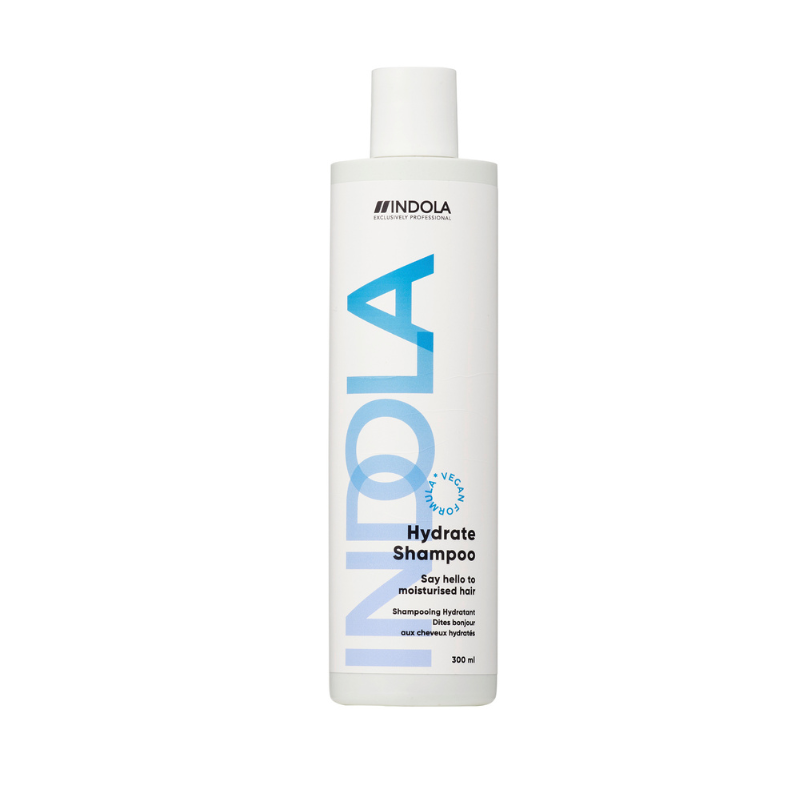 Champú Hidratante Indola 300 ml – champú profesional para hidratar y suavizar el cabello seco