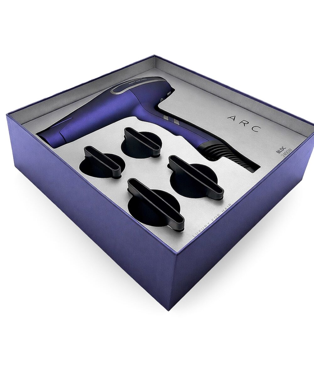 Secador Arc Corioliss – secador profesional iónico de alto rendimiento con motor digital y diseño ergonómico