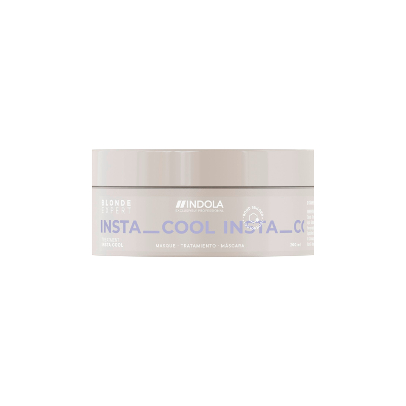 Tratamiento Blonde Expert Insta Cool Indola 200 ml – mascarilla matizante para cabellos rubios