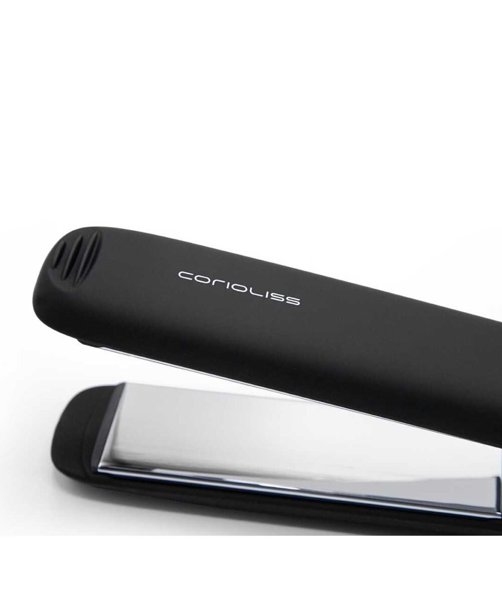 Plancha C-Extreme Black Corioliss – plancha profesional de titanio con control digital y tecnología iónica