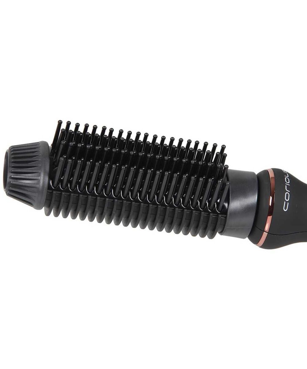 Hot Brush Black Copper Corioliss – cepillo alisador profesional con tecnología iónica y control de temperatura
