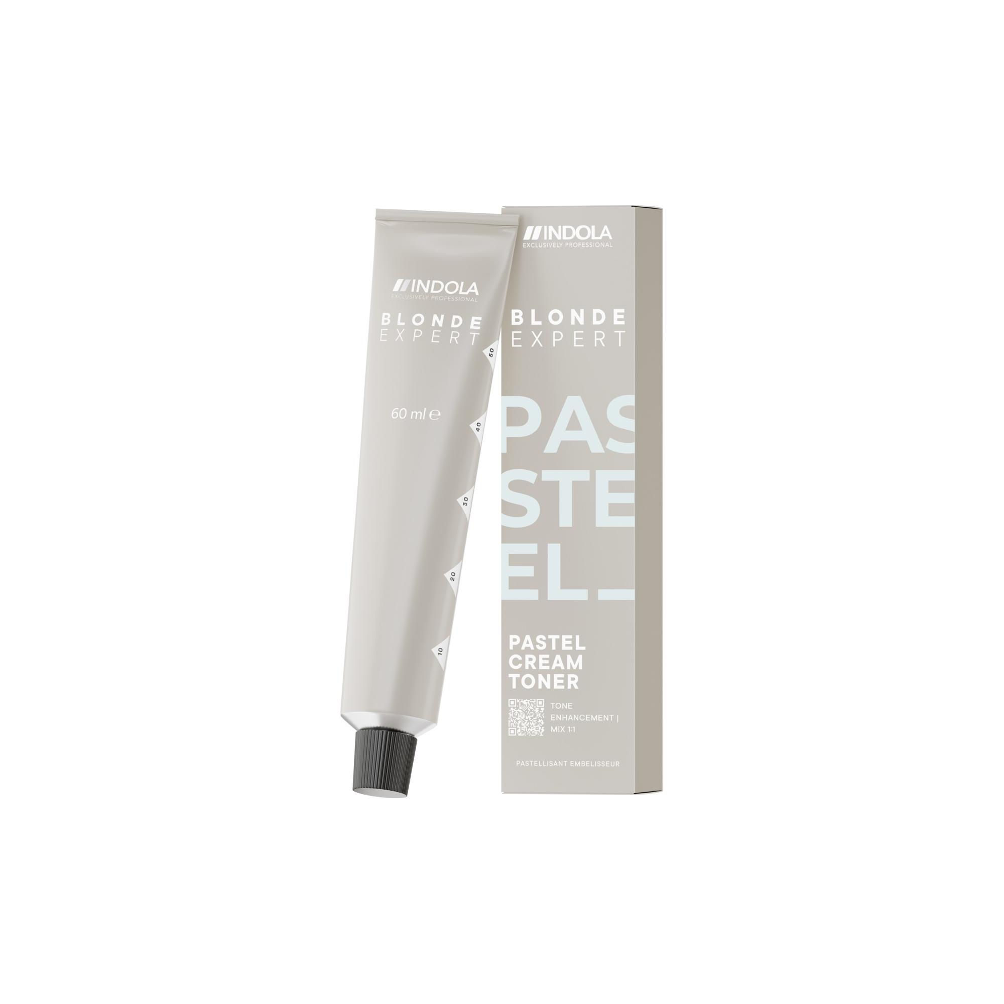 Matizadores en crema pastel Blonde Expert Indola 60ml en varios tonos profesionales para el cabello