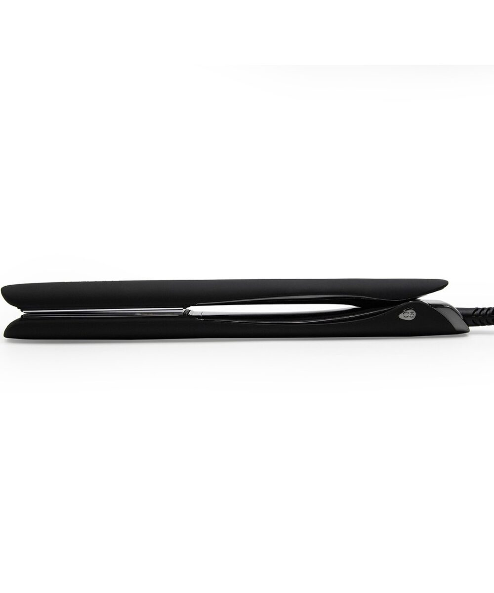 Plancha C5 Black Chrome Corioliss – plancha profesional con placas de titanio y control digital de temperatura