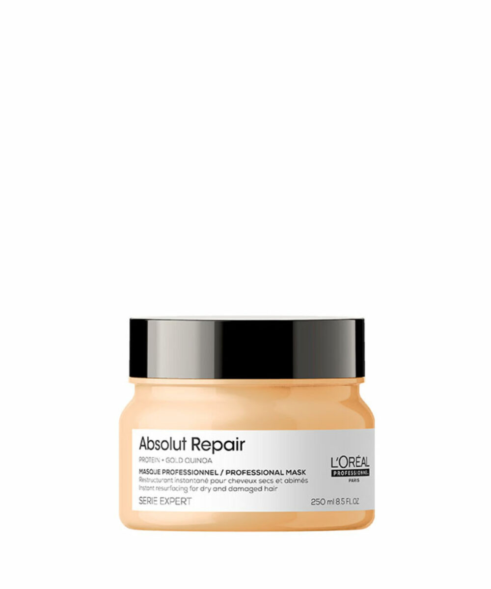 Mascarilla Absolut Repair Serie Expert L’Oréal Professionnel 250 ml – tratamiento profesional reparador para cabello dañado o sensibilizado