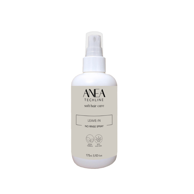 Acondicionador sin aclarado Anea Techline 175 ml – tratamiento Leave In profesional para hidratar y desenredar el cabello