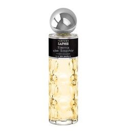 Perfume Tierra Saphir – fragancia masculina cálida con notas amaderadas y terrosas