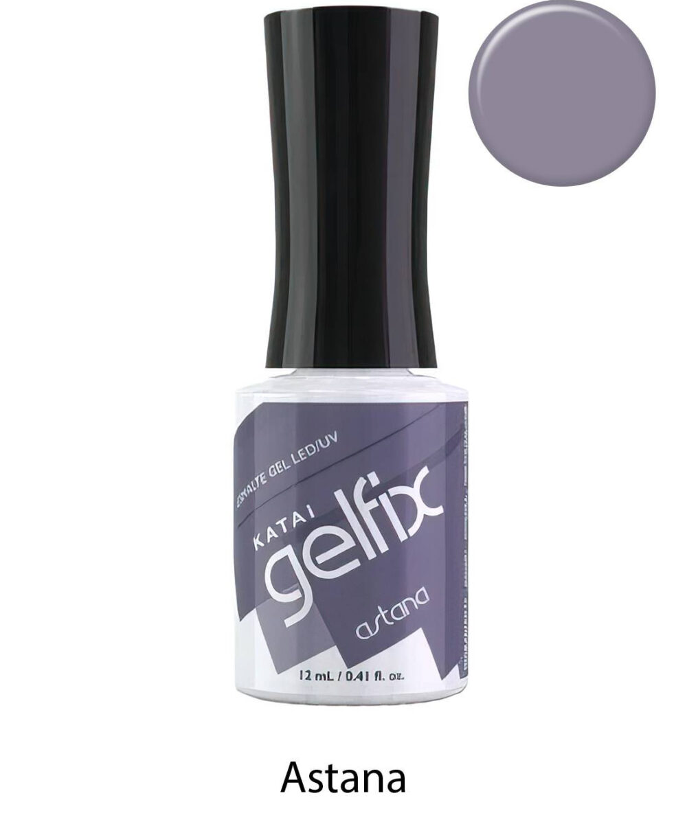 Esmalte semipermanente de uñas Astana Gelfix Katai, color intenso y duradero con acabado profesional brillante para manicura perfecta.