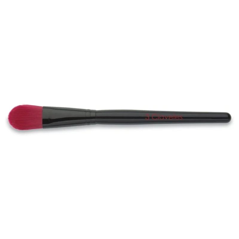 Brocha de maquillaje fluido 3 Claveles ref. 11923 – pincel profesional para base de maquillaje