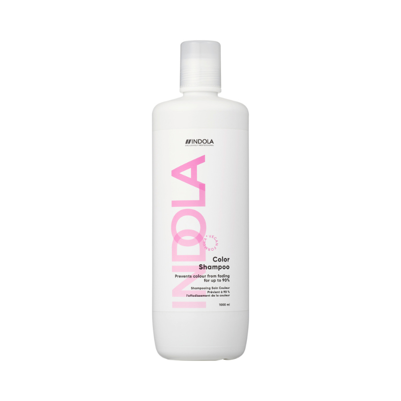 Champú protector del color Indola 1000 ml – champú profesional para cabello teñido o con mechas