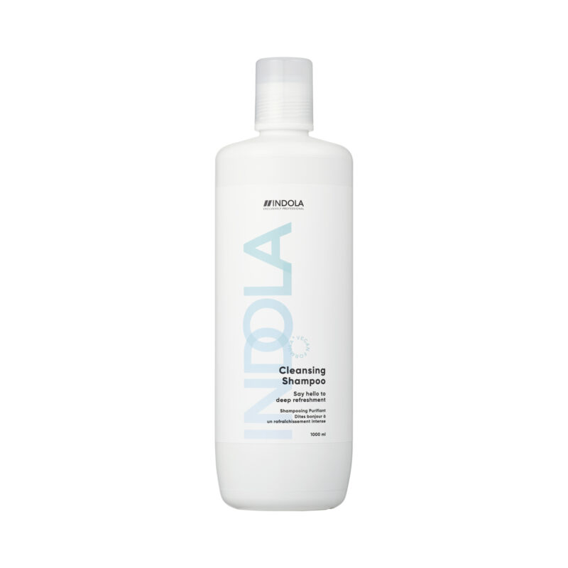 Champú purificante Indola 1000 ml – champú profesional para limpieza profunda del cabello