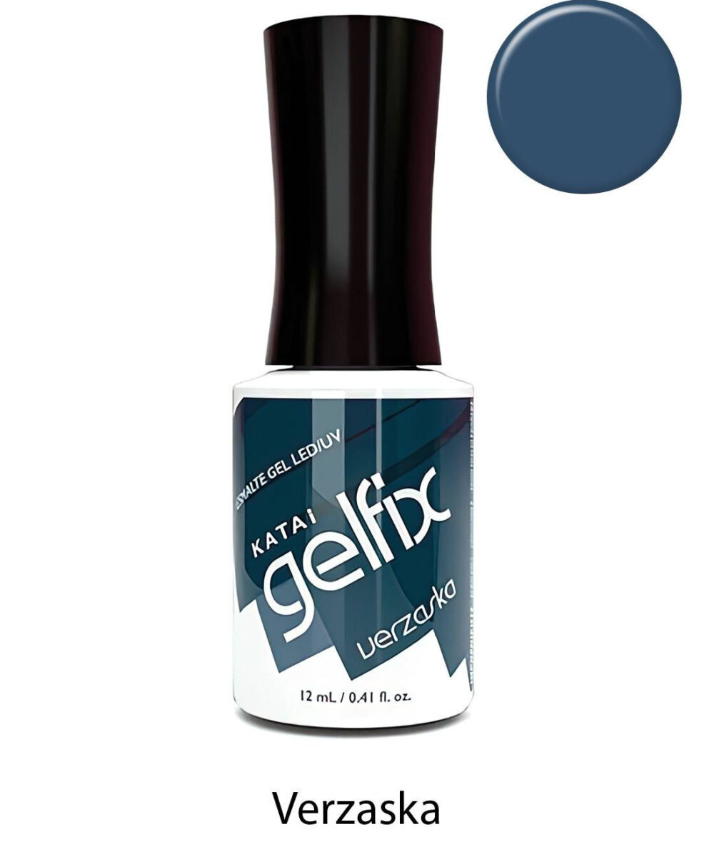 Esmalte semipermanente de uñas Verzasca Gelfix Katai, color duradero con acabado profesional brillante para una manicura perfecta.