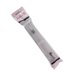 Pincel Dotting Pollié doble punta (cera + metálica) para diseños detallados en uñas