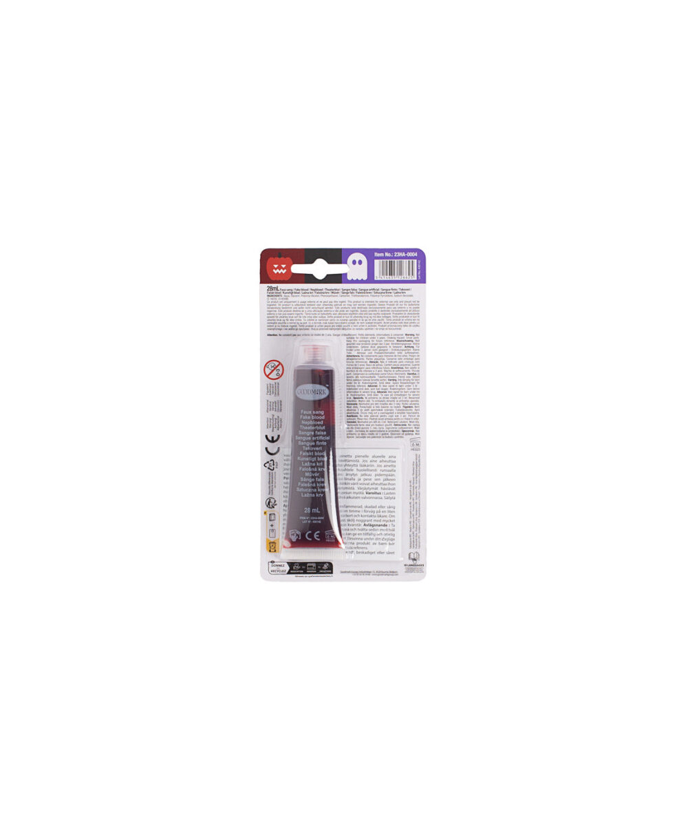 Sangre Artificial Goodmark 28 ml – sangre líquida para efectos especiales y maquillaje de caracterización