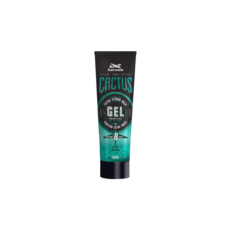 Gomina Extra Fuerte Cactus Hairgum 100 g – gomina profesional de fijación extrema para peinados duraderos