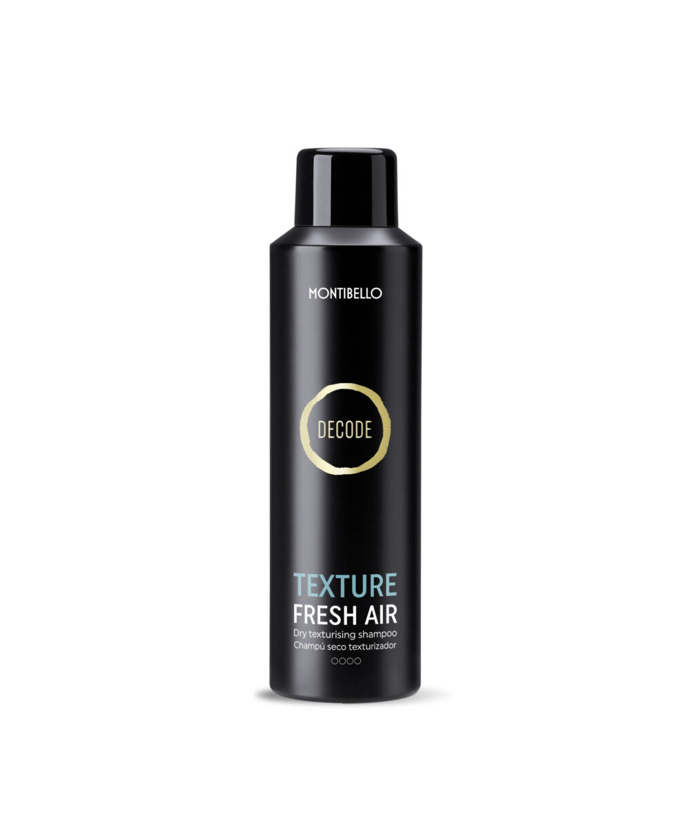 Champú en Seco Texture Fresh Air Montibello 200 ml – champú en seco profesional para frescor y volumen inmediato