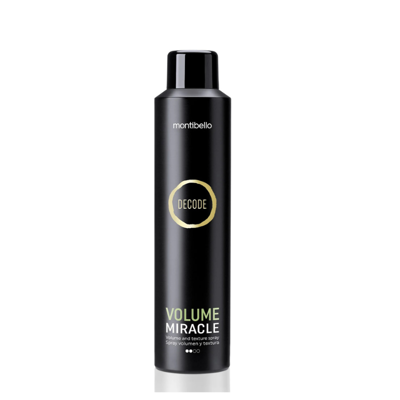 Spray Volumen Miracle Decode Montibello 250 ml – spray profesional para volumen y cuerpo sin apelmazar