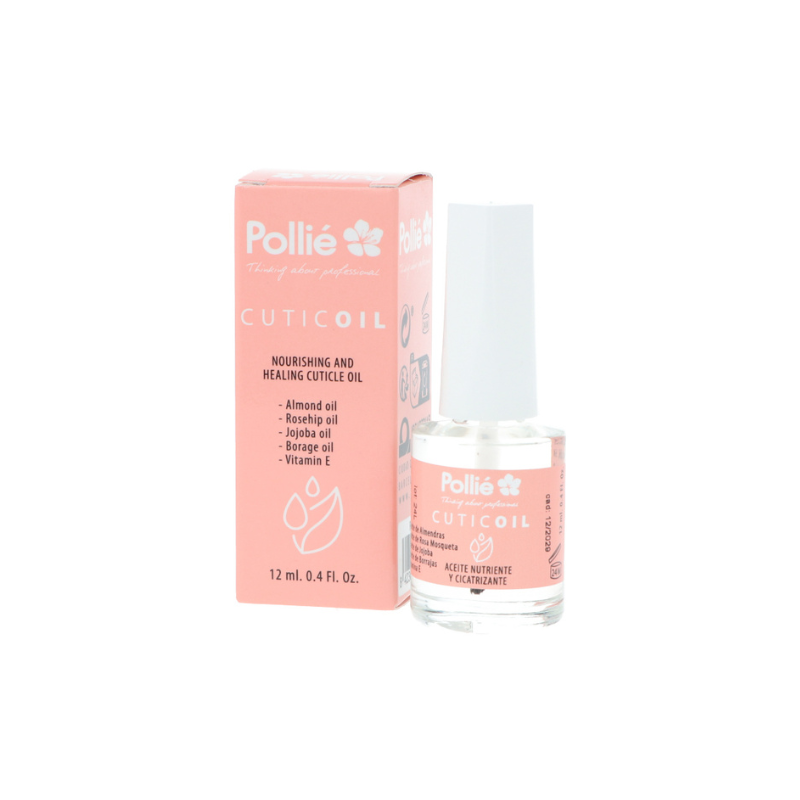 Aceite de Cutículas Nutritivo Pollié 12 ml – aceite hidratante para uñas y cutículas