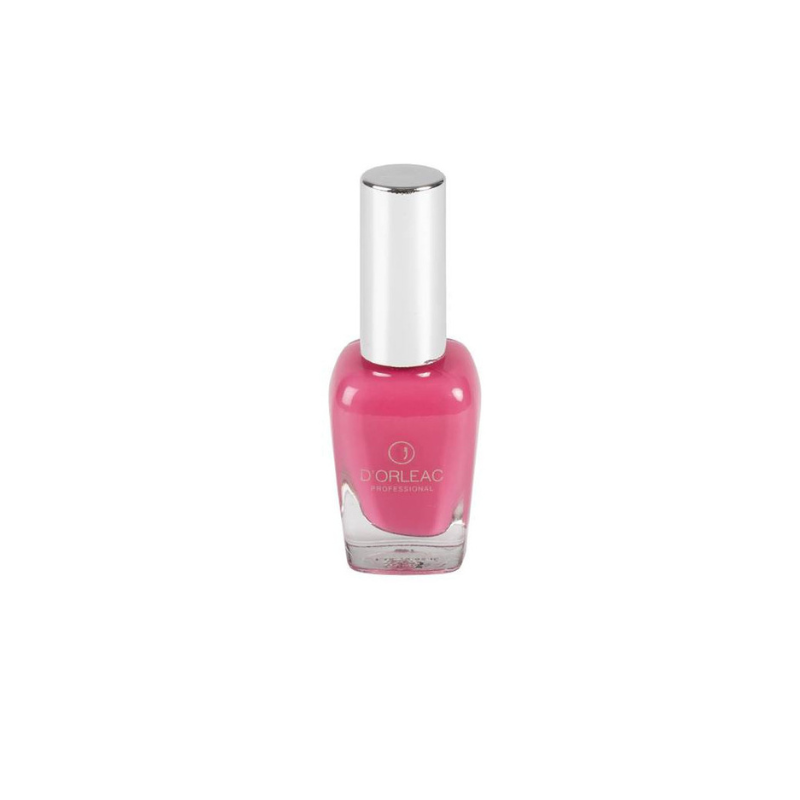 Esmalte Classic nº15 Rosa Chicle D’Orleac 13 ml – esmalte de uñas rosa intenso con acabado brillante