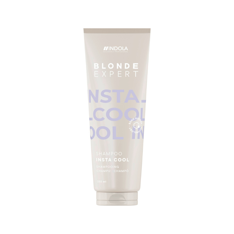 Champú Blonde Expert Insta Cool Indola 250 ml – champú matizante para cabellos rubios