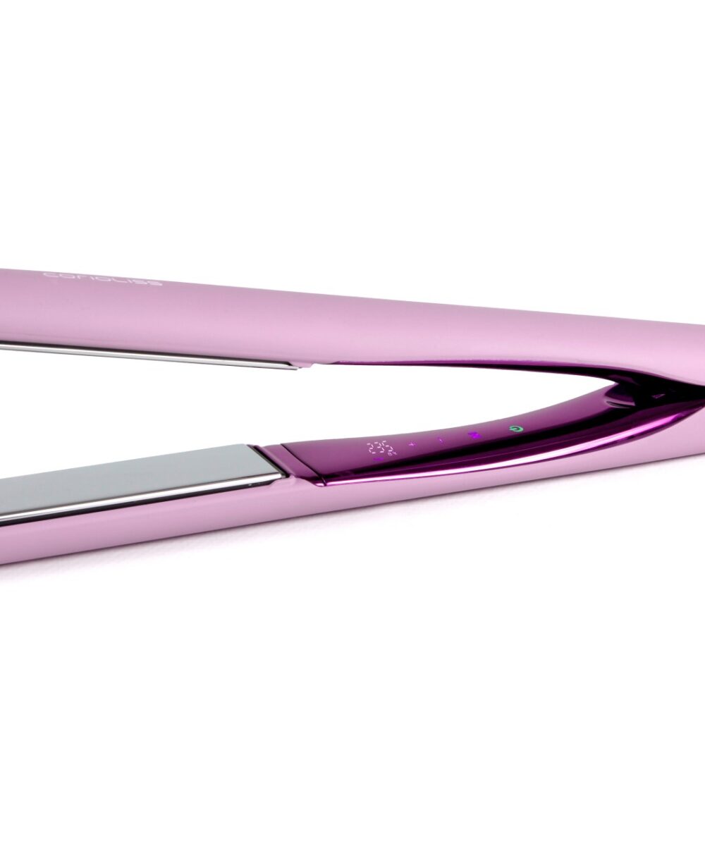 Kit plancha C5 Lilac y secador Apolo 1600W Corioliss – pack profesional de peinado