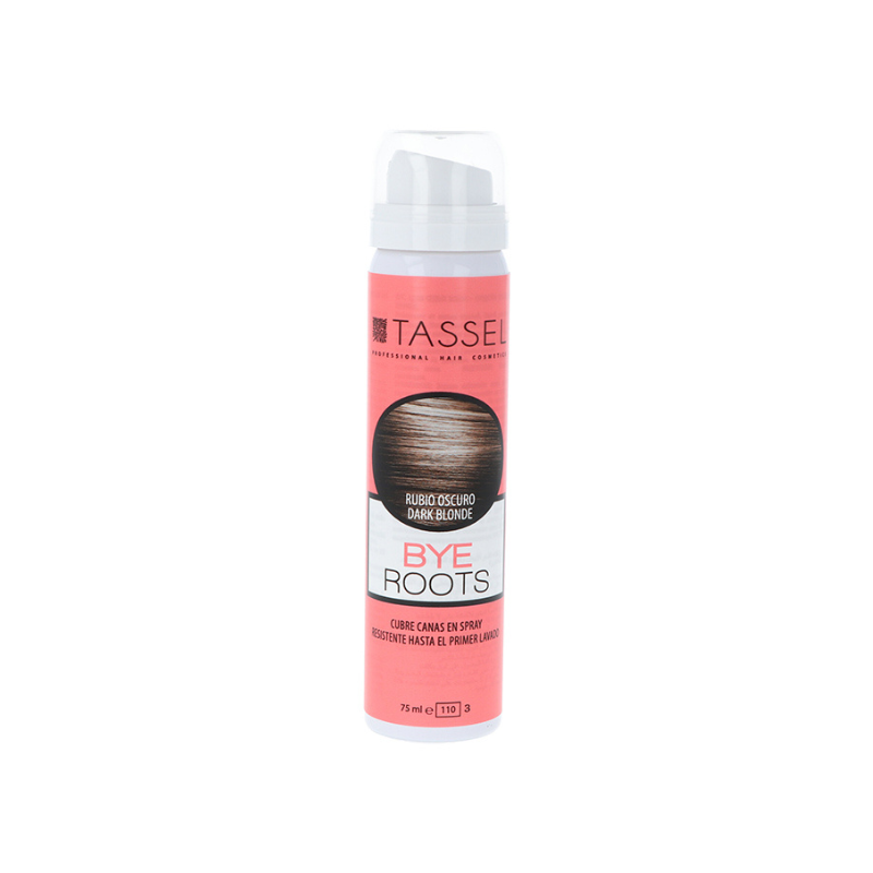 Spray retoca raíces rubio oscuro Tassel 75 ml – cubre canas y raíces al instante