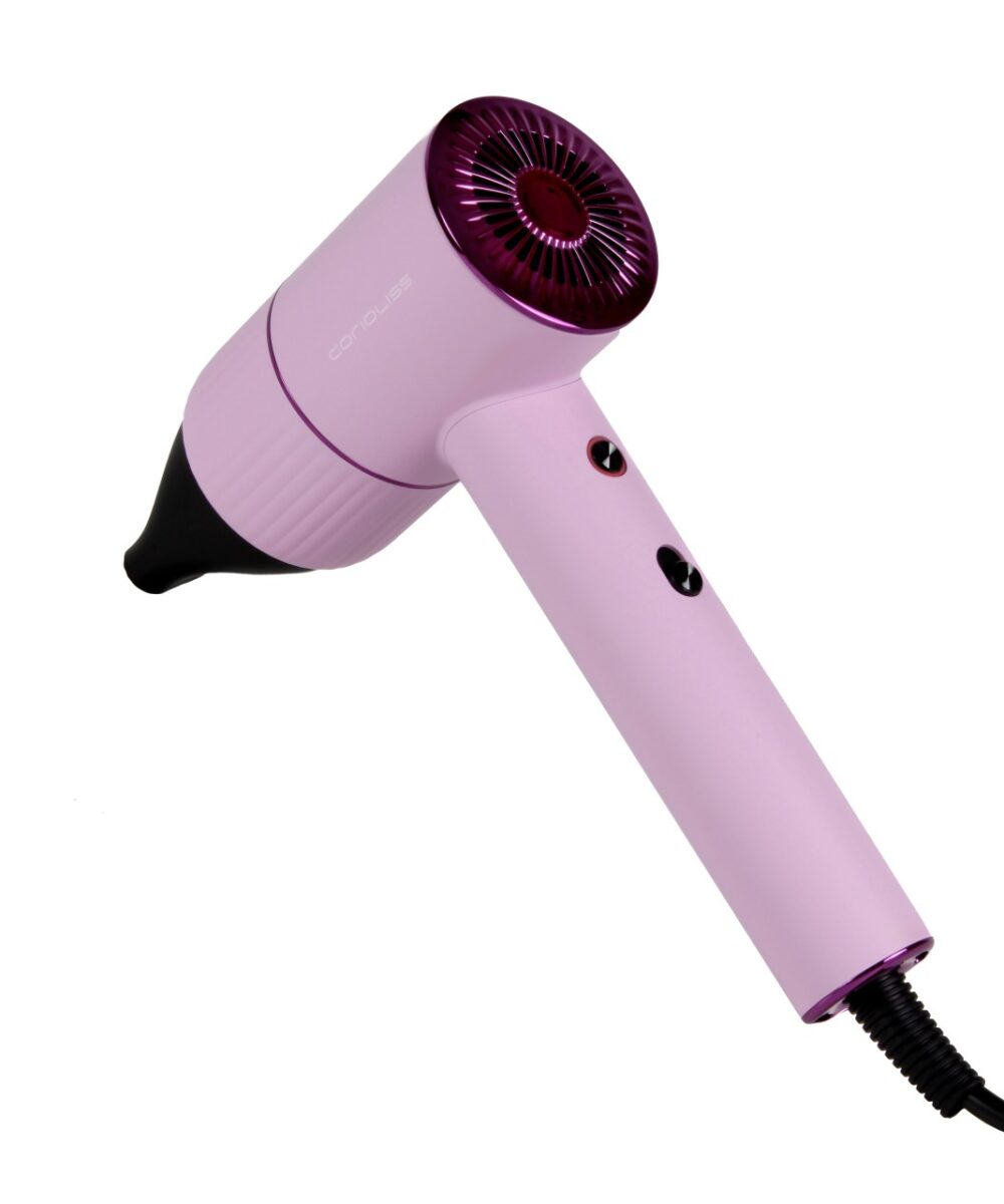 Kit plancha C5 Lilac y secador Apolo 1600W Corioliss – pack profesional de peinado