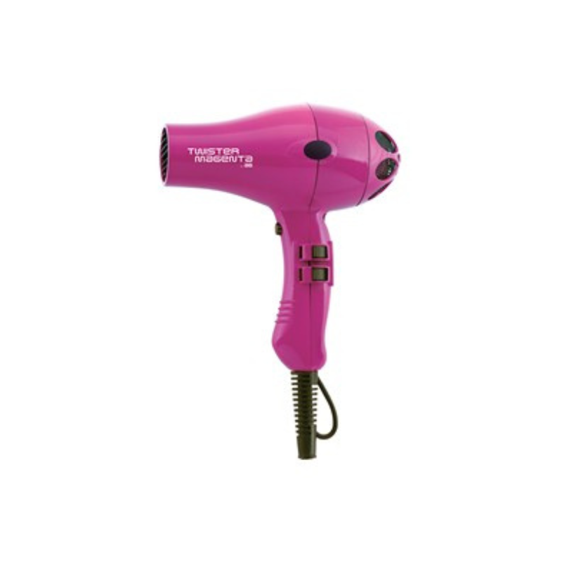 Secador profesional Twister Magenta iónico Asuer 2100W – secador potente con tecnología iónica