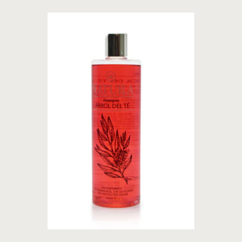 Champú Natura árbol de té Liheto 500 ml – champú purificante y refrescante para el cabello
