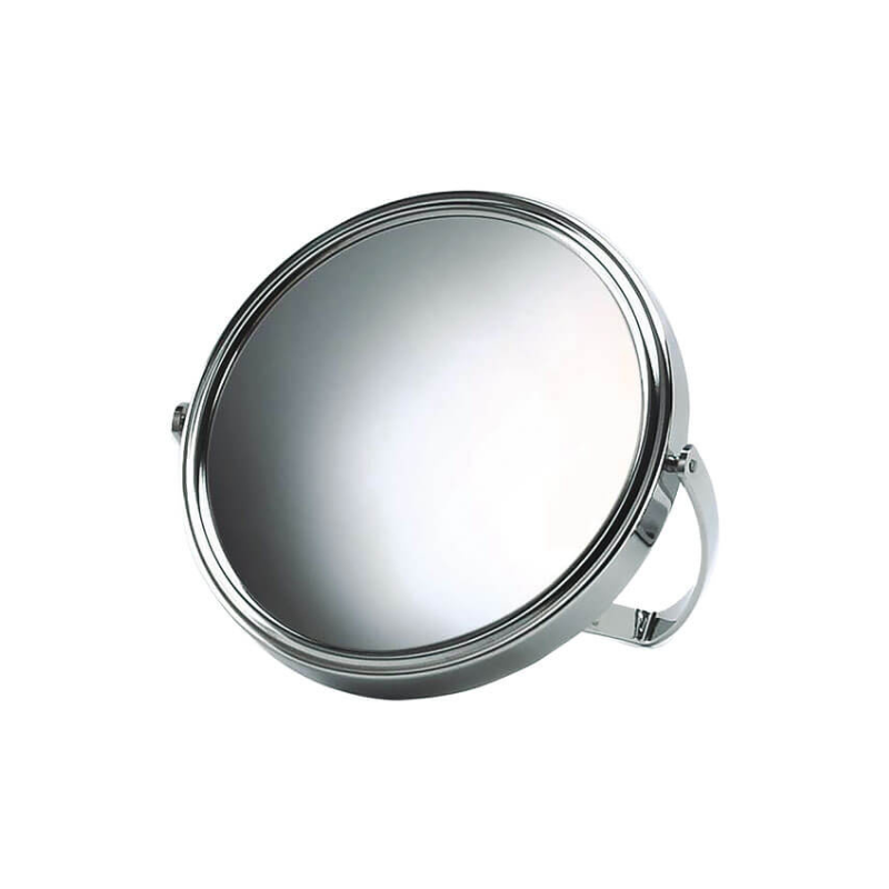 Espejo cromado redondo 10X aumento Pollié Ø15 cm – espejo profesional de precisión para maquillaje