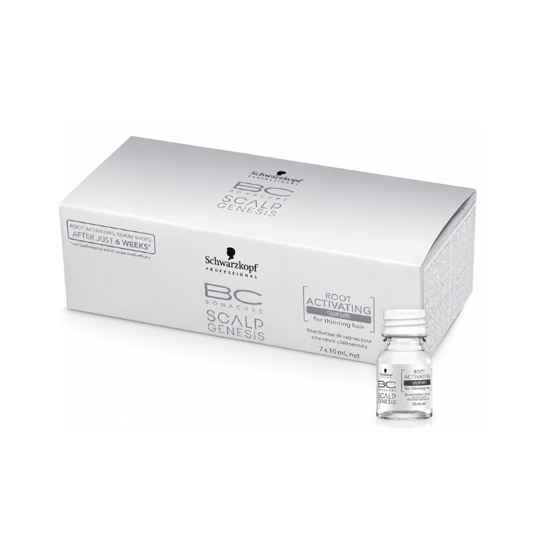 Ampollas Anticaída BC Scalp Genesis Schwarzkopf 7 x 10 ml – tratamiento activador de raíces