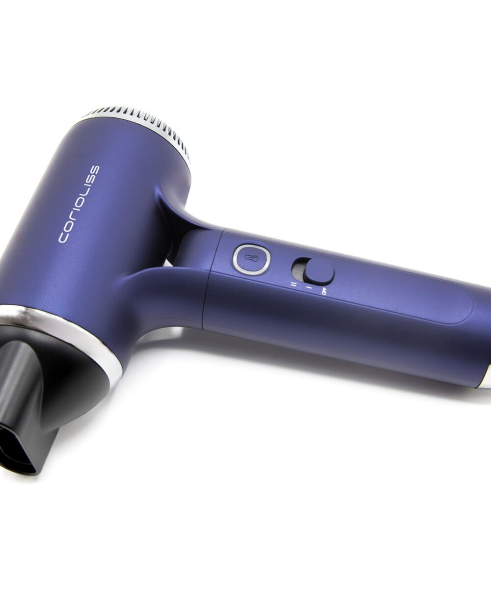 Secador Profesional Breeze Blue Corioliss con motor digital iónico y tecnología de secado rápido