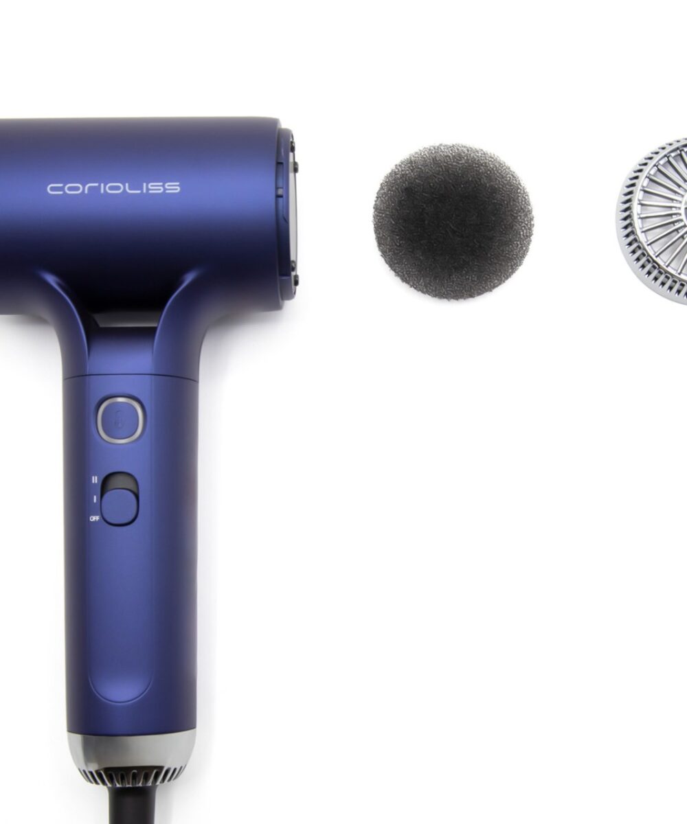 Secador Profesional Breeze Blue Corioliss con motor digital iónico y tecnología de secado rápido