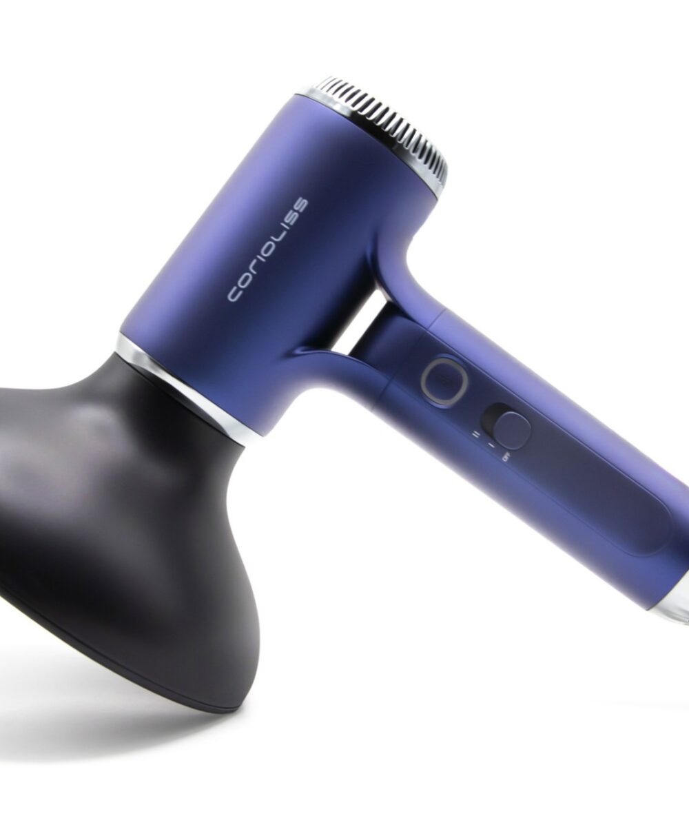 Secador Profesional Breeze Blue Corioliss con motor digital iónico y tecnología de secado rápido