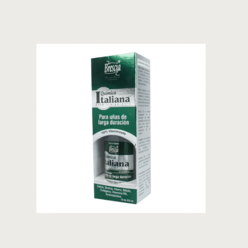 Endurecedor de uñas y base fortalecedora Brescia 15 ml – tratamiento fortalecedor para uñas frágiles