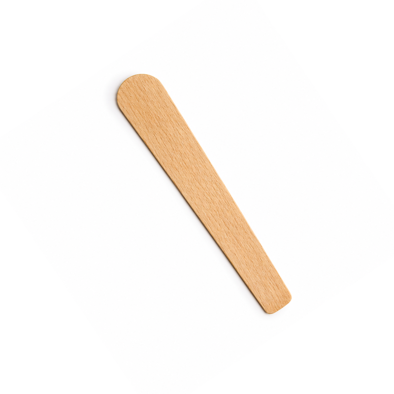 Espátula de madera para depilación 17 cm de haya natural Ref. 30633 – aplicador profesional de cera