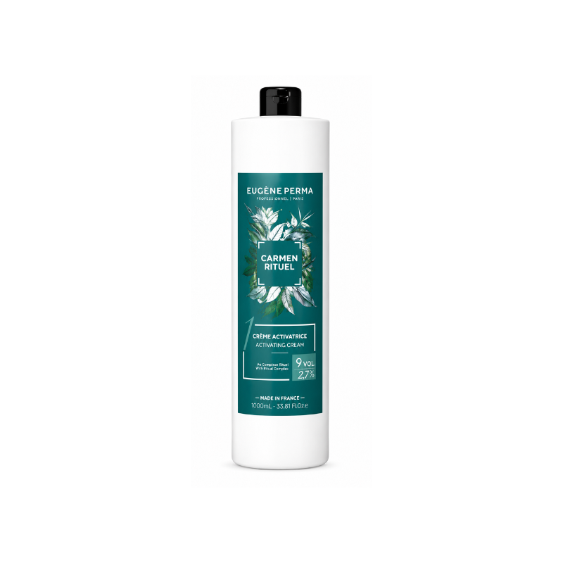 Crema Activadora Carmen Rituel 9 Vol 2,7% Eugène Perma 1000 ml – oxidante profesional para coloración capilar