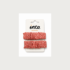 Pack 2 pinzas clip coral con lunares blancos Inca Hair – accesorios infantiles para el cabello