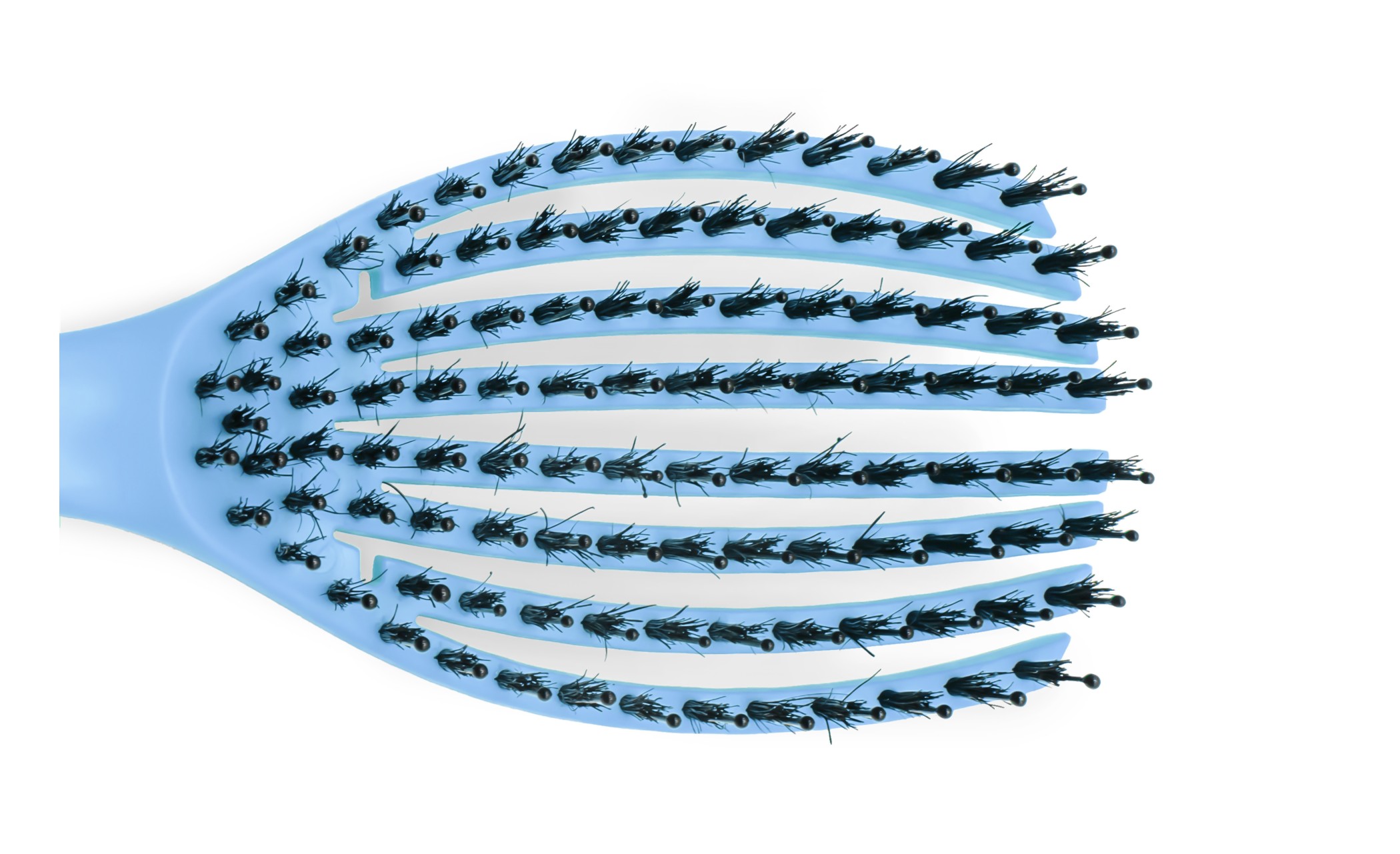 Cepillo The Flex Brush Blue Corioliss – cepillo desenredante profesional flexible para todo tipo de cabello