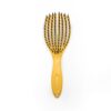 Cepillo The Flex Brush Mustard Corioliss – cepillo desenredante profesional flexible para todo tipo de cabello