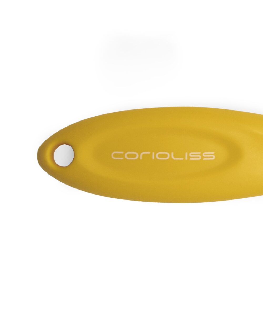 Cepillo The Flex Brush Mustard Corioliss – cepillo desenredante profesional flexible para todo tipo de cabello