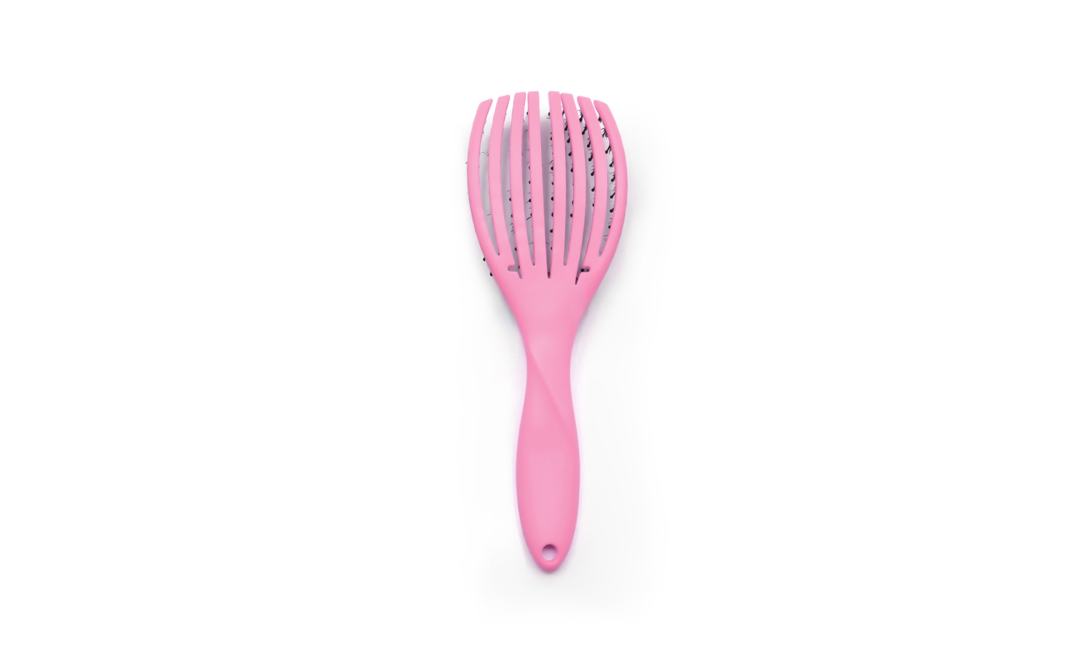 Cepillo The Flex Brush Pink Corioliss – cepillo desenredante profesional flexible para todo tipo de cabello