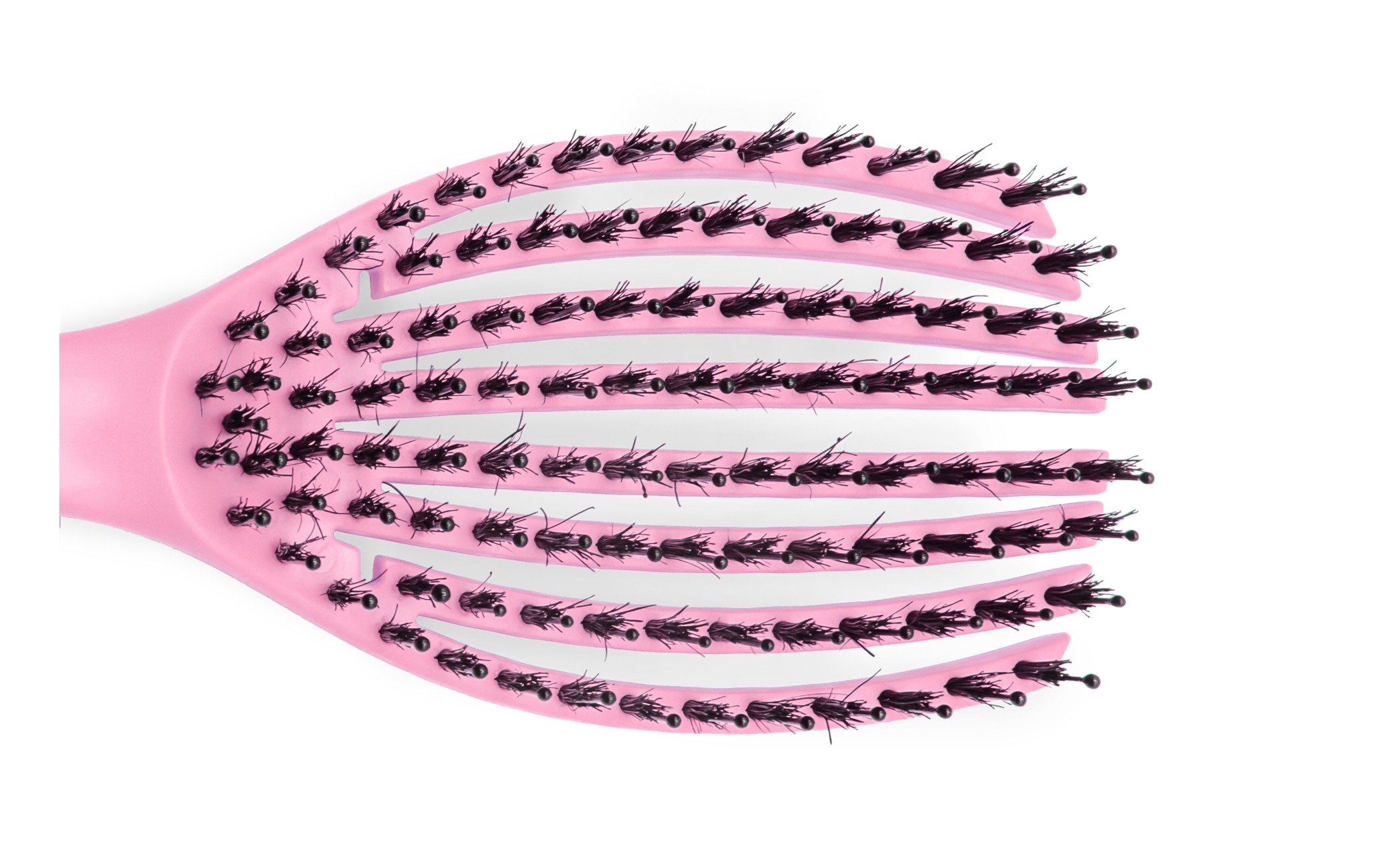 Cepillo The Flex Brush Pink Corioliss – cepillo desenredante profesional flexible para todo tipo de cabello