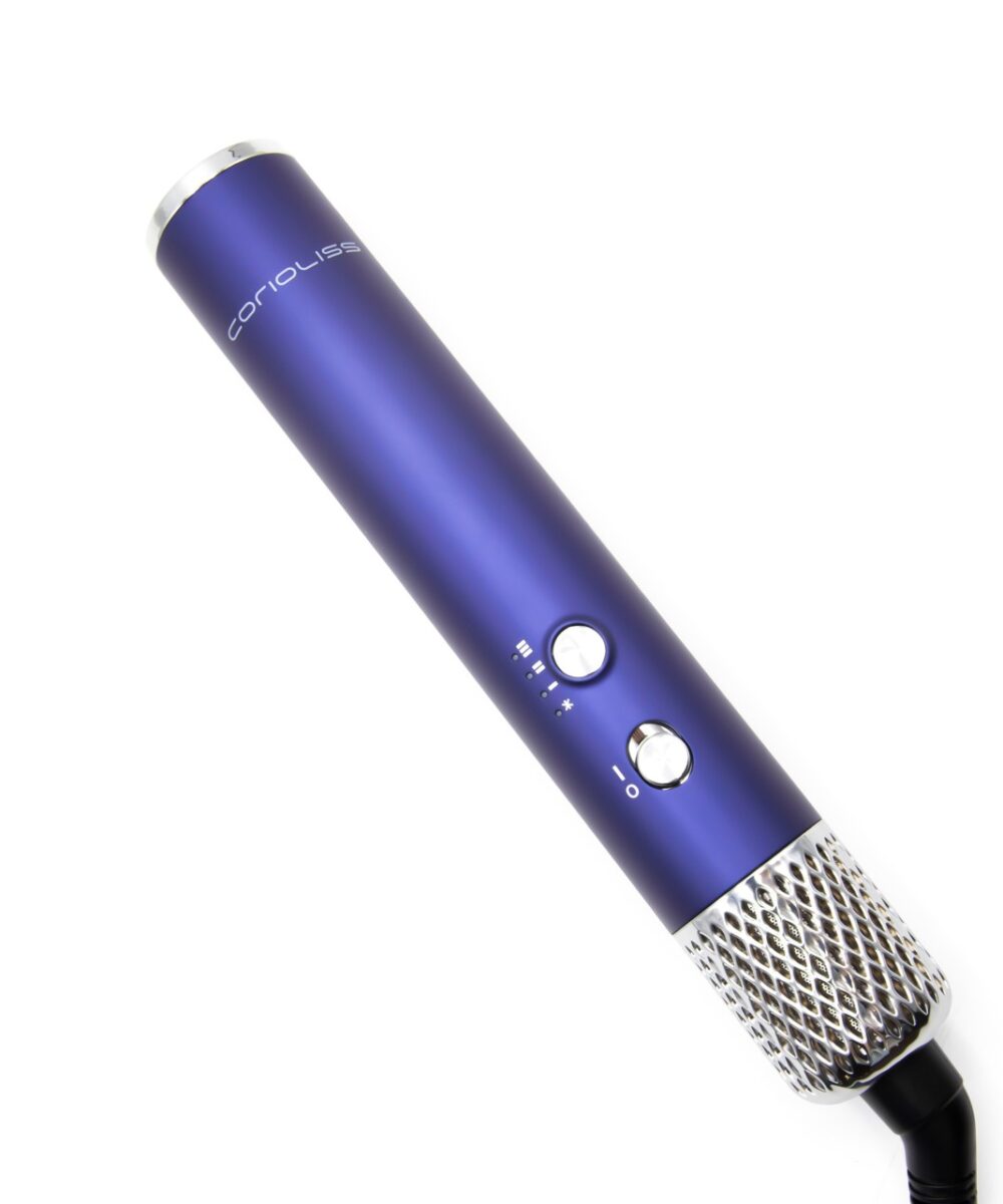 Multistyler Blue Corioliss 6 en 1 con accesorios para secar, alisar, rizar y dar volumen
