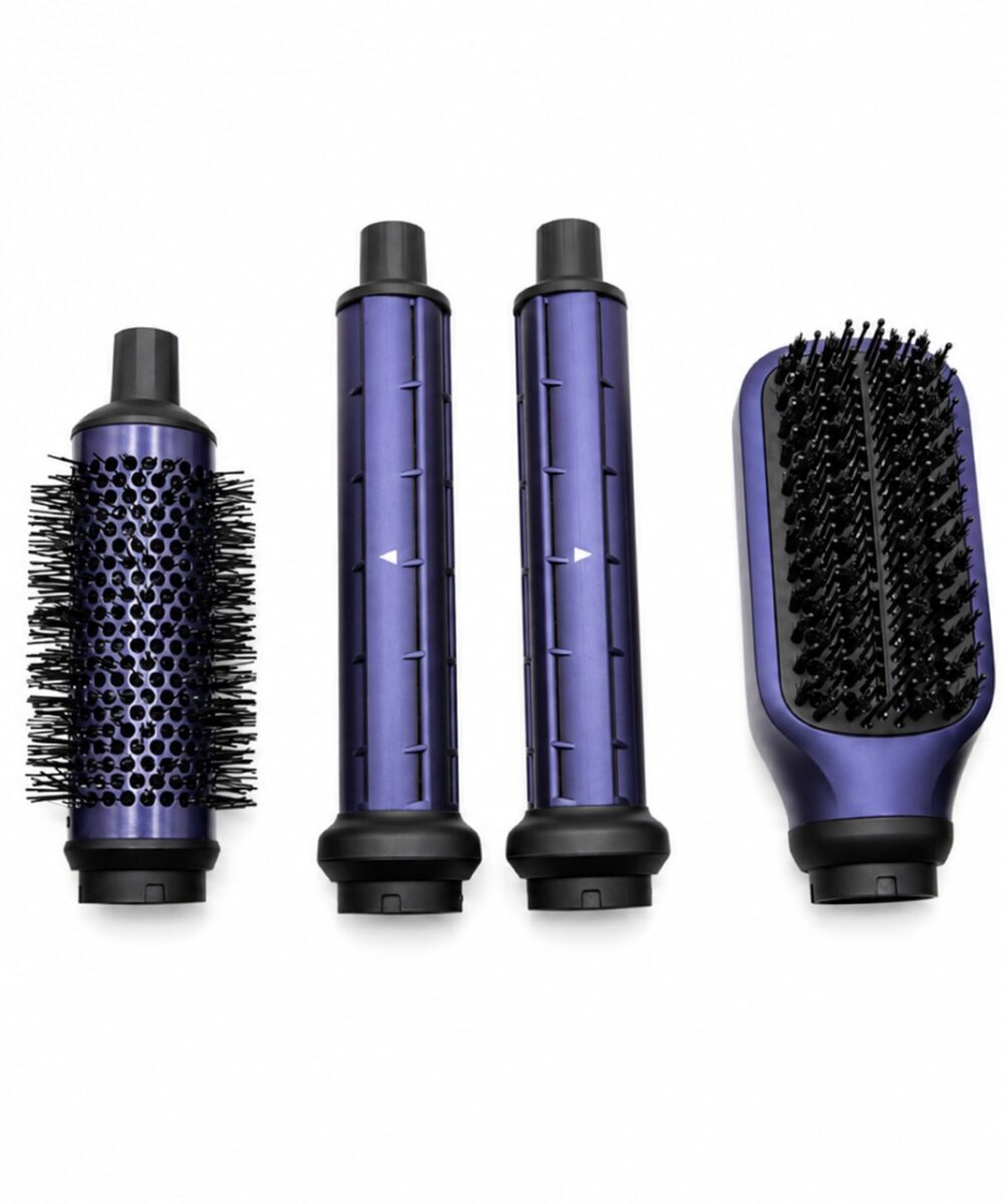 Multistyler Blue Corioliss 6 en 1 con accesorios para secar, alisar, rizar y dar volumen