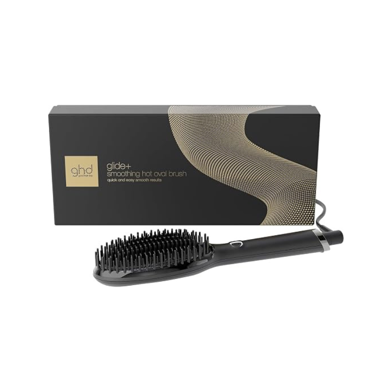 Cepillo Eléctrico Alisador GHD Glide+ Profesional – cepillo térmico para alisar el cabello y eliminar el encrespamiento