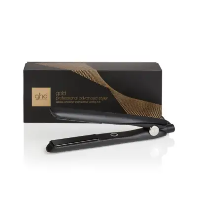 Plancha de Pelo GHD Gold Styler Negra con placas de 26 mm – plancha profesional para alisar, rizar y crear ondas