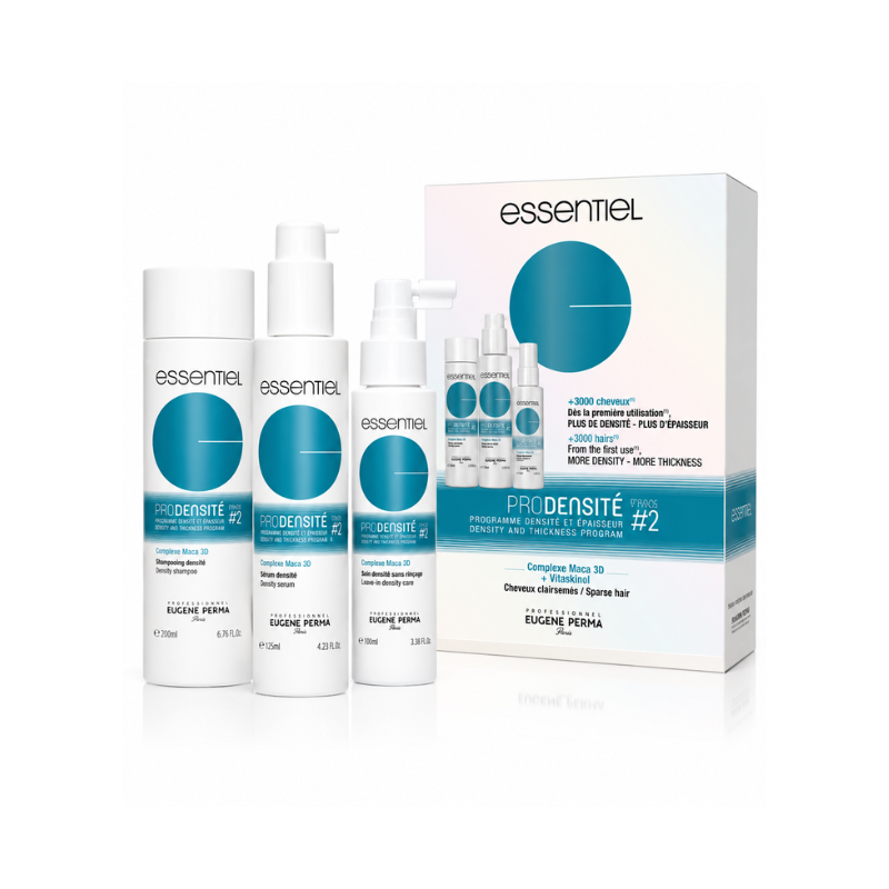 Tratamiento Anticaída Profesional ESSENTIEL PRO DENSITÉ Nº2 Eugène Perma para cabello fino y con poca densidad