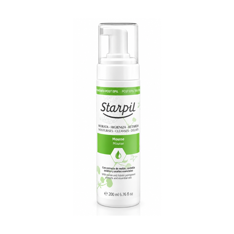 Mousse Retardante del Vello Post Depilación Hidratante y Calmante 200 ml de Starpil