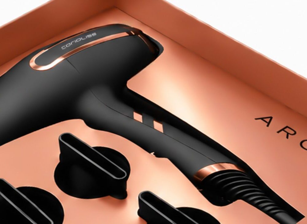 Secador de Pelo Profesional ARC Black Copper 3.0 Iónico de Corioliss