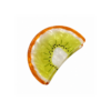 Pinza para el Pelo con Forma de Kiwi Verde
